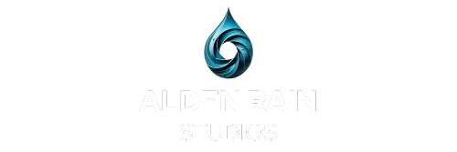 Logo for AldenRain Studios Sports Portrait Photography